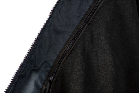 Láthatósági munkavédelmi kabát, softshell, neonsárga-fekete, több méretben