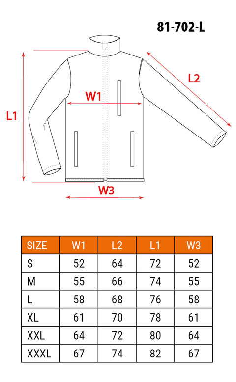 Láthatósági munkavédelmi kabát, softshell, neonsárga-fekete, több méretben
