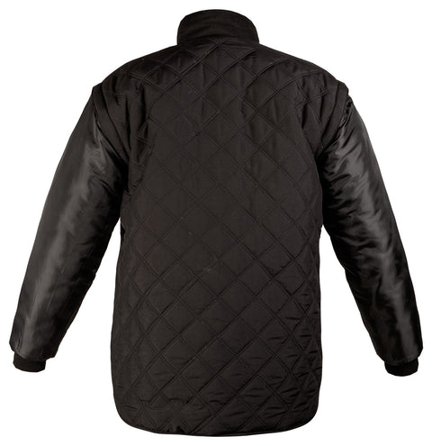 Láthatósági munkavédelmi kabát, univerzális 5 az1-ben, szigetelt, sárga, több méretben