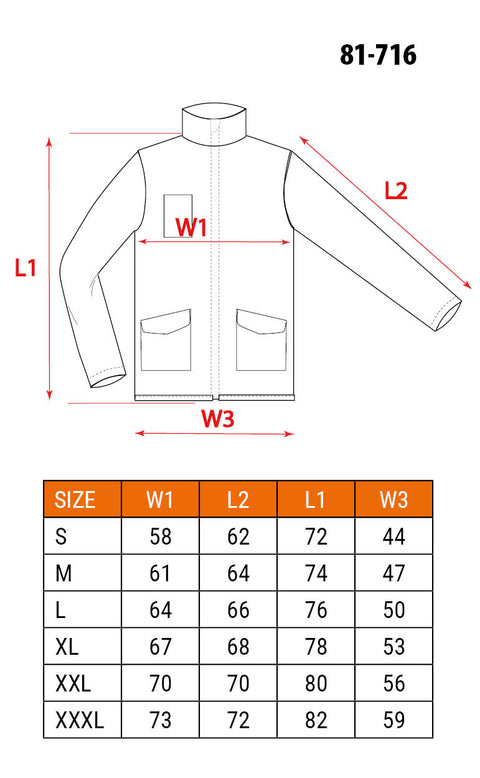 Láthatósági munkavédelmi kabát, univerzális 5 az1-ben, szigetelt, sárga, több méretben