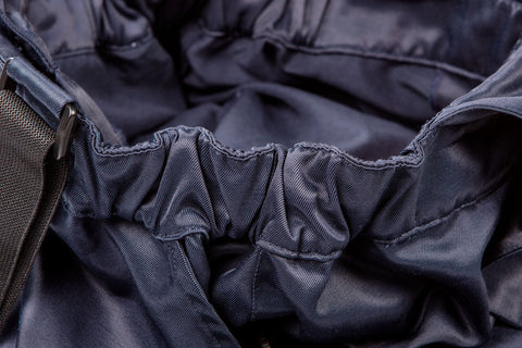 Kantáros munkanadrág, lélegző, 240gsm, polyester+pamut, tengerészkék, fényvisszaverő csíkokkal, több méretben
