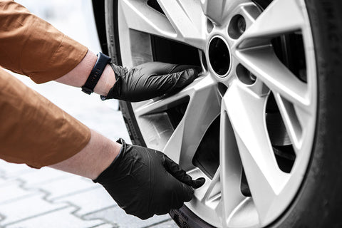 Munkakesztyű nitril bevonatú, 100db, több méretben