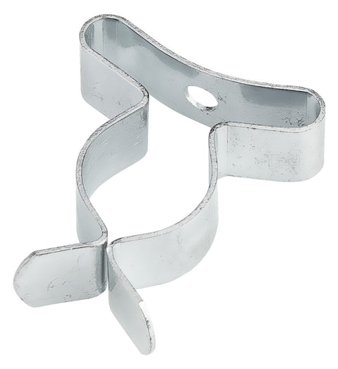 Szerszámtartó klipsz, falra szerelhető, horganyzott acél, átmérő 16mm, 10db