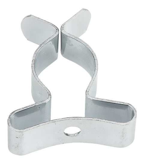 Szerszámtartó klipsz, falra szerelhető, horganyzott acél, átmérő 16mm, 10db