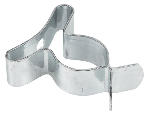 Szerszámtartó klipsz, falra szerelhető, horganyzott acél, átmérő 16mm, 10db