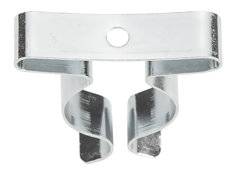 Szerszámtartó klipsz, falra szerelhető, horganyzott acél, átmérő 19mm, 10db