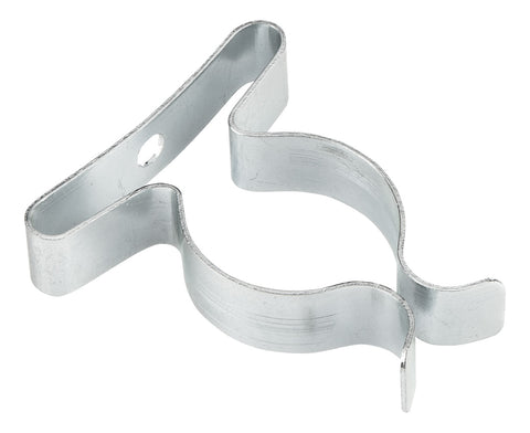 Szerszámtartó klipsz, falra szerelhető, horganyzott acél, átmérő 19mm, 10db