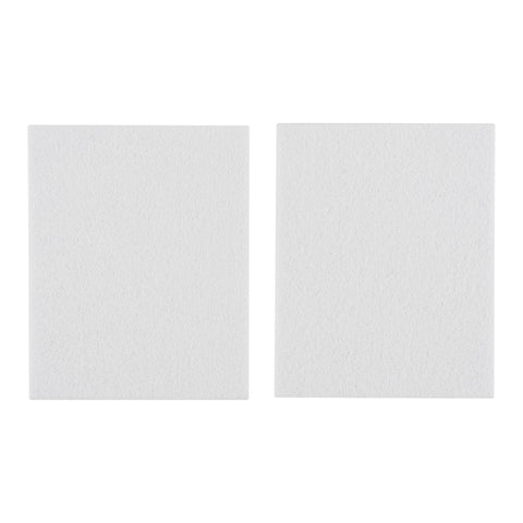 Bútorláb filc készlet, öntapadós, 80x100mm, fehér, 2db, rendelési egység: 10db