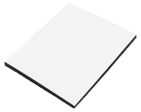 Bútorláb szivacs, EVA-hab, öntapadós, 80x100mm, fekete, 1db, rendelési egység: 10db