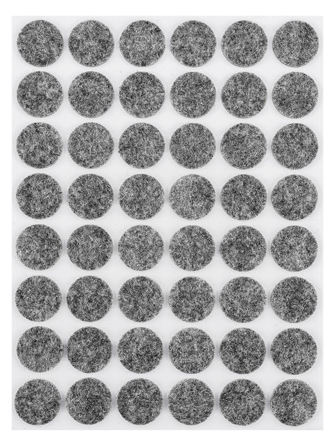 Bútorláb filc és EVA-hab készlet, öntapadós, többféle szín és méret, 125db, rendelési egység: 10db