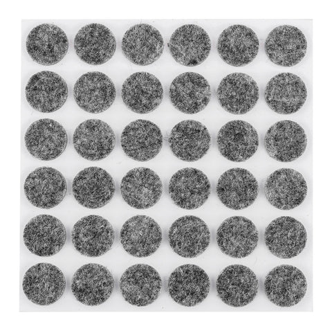 Bútorláb filc és EVA-hab készlet, öntapadós, többféle szín és méret, 125db, rendelési egység: 10db