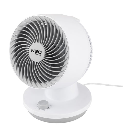 Asztali ventilátor, 230V/45W, 3 sebesség, oszcillátor, állítható fej, 202mm átmérő