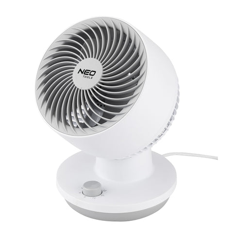 Asztali ventilátor, 230V/45W, 3 sebesség, oszcillátor, állítható fej, 202mm átmérő