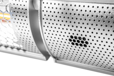 Halogén, infravörös hősugárzó 2000W, IP55, infravörös arany halogén izzó, kül/beltér, fal/menny., 18m2