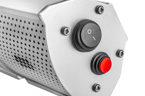 Halogén, infravörös hősugárzó 2000W, IP55, infravörös arany halogén izzó, kül/beltér, fal/menny., 18m2