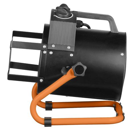 Ipari elektromos hősugárzó 2kW, állíth. üzemmód, IP24, állíth. szög, szabadonálló, 330 m3/óra