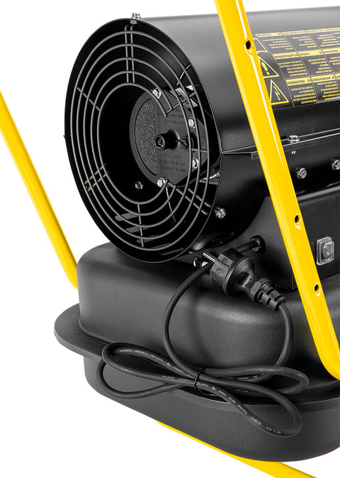 NEO TOOLS 90-086 Gázolajos hőlégbefúvó, 20kW, égéstermék elvezetéssel