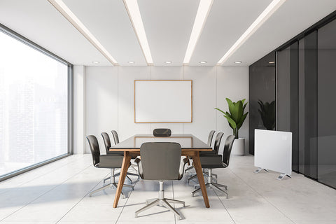 Elektromos fűtőpanel 1000W, IP24, távirányitó, heti időzités, érintőpanel