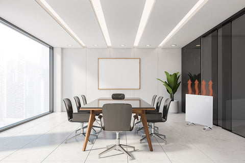 Elektromos fűtőpanel 1000W, IP24, távirányitó, heti időzités, érintőpanel