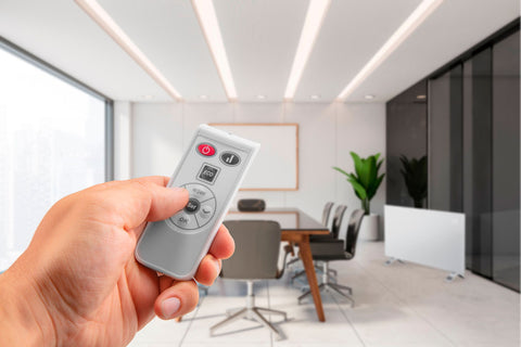 Elektromos fűtőpanel 2000W, IP24, távirányitó, heti időzités, érintőpanel