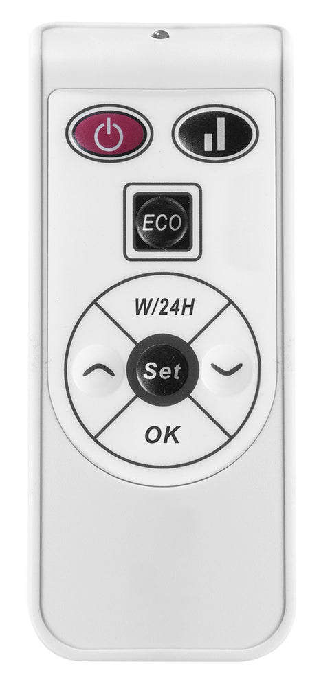Elektromos fűtőpanel 2000W, IP24, távirányitó, heti időzités, érintőpanel