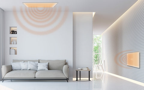 Infravörös hősugárzó panel 450W