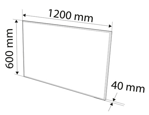 Infravörös hősugárzó panel 720W