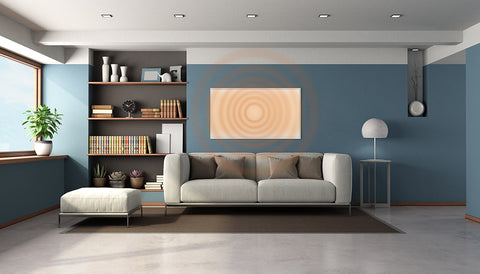 Infravörös hősugárzó panel 720W, WiFi