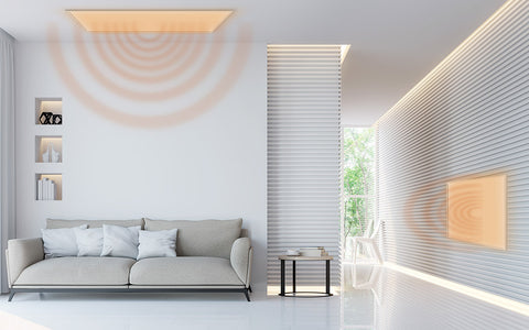 Infravörös hősugárzó panel 720W, WiFi