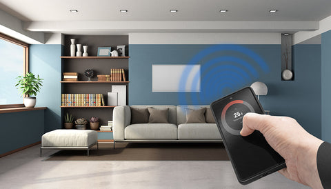 Infravörös hősugárzó panel 720W, WiFi