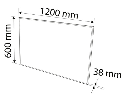 Infravörös hősugárzó panel 720W, WiFi