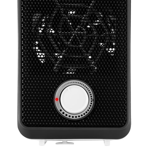 Fűtőventillátor, asztali, 600W, termosztát, hőmérséklet szabályzó