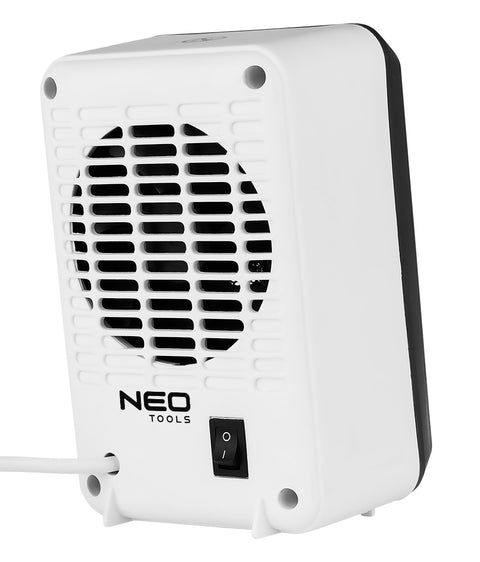 Fűtőventillátor, asztali, 600W, termosztát, hőmérséklet szabályzó