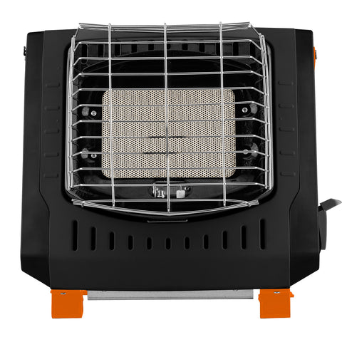 Kemping gázhősugárzó, 227gr-os patronnal működik, 2,2KWh fűtőteljesítmény