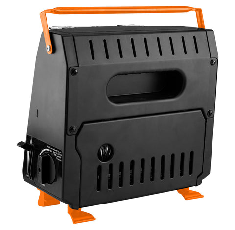 Kemping gázhősugárzó, 227gr-os patronnal működik, 2,2KWh fűtőteljesítmény