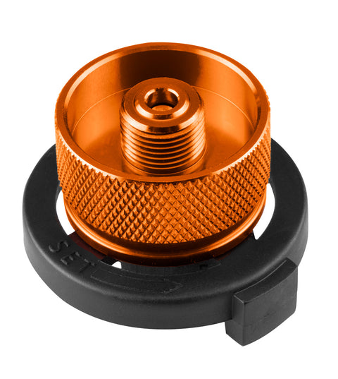 Gáz hősugárzó, eldobható palackokhoz, piezó gyújtással