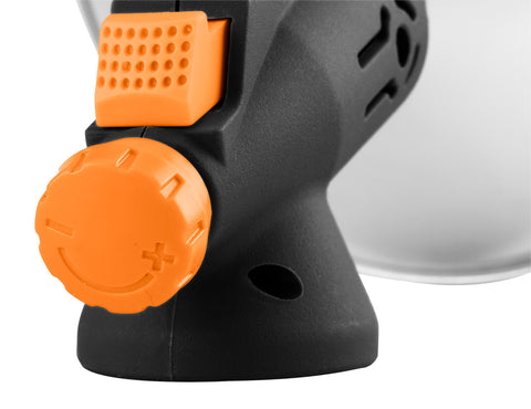 Gáz hősugárzó, eldobható palackokhoz, piezó gyújtással