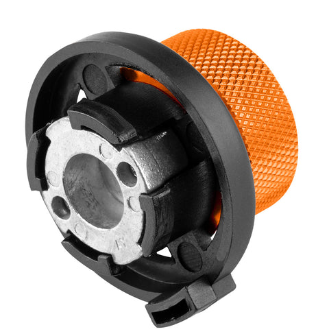 Gáz hősugárzó, eldobható palackokhoz, piezó gyújtással