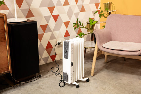 Olajradiátor 7 bordás, 2 fokozatú, 900/1500W