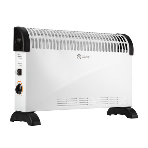 Elektromos konvektor, 3 fokozatú, 750/1250/2000W