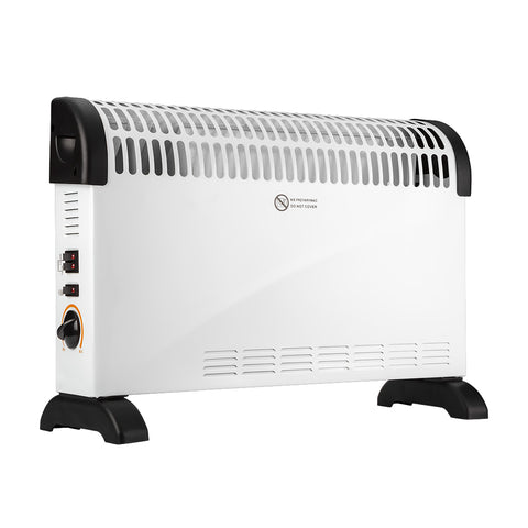 Elektromos konvektor, 3 fokozatú, 750/1250/2000W ventilátorral