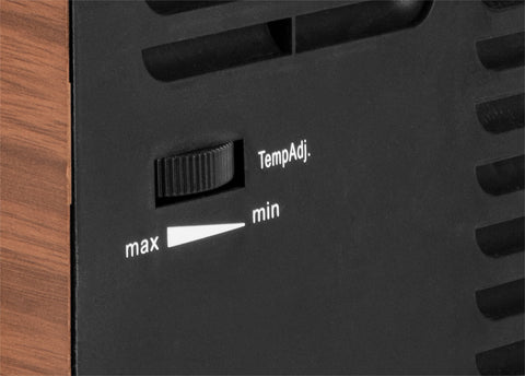 Elektromos látványkandalló, 850/1500W, termosztát, hőkioldó