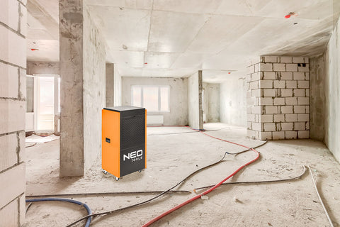Ipari párátlanító, páramentesítő 1000W, 500 m³/óra
