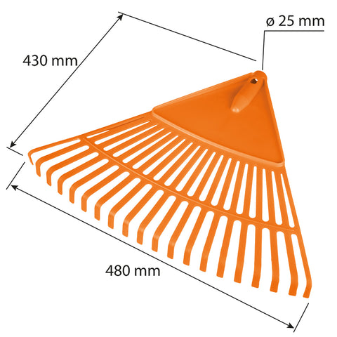 NEO TOOLS 95-041 Lombseprű, műanyag 480x430mm