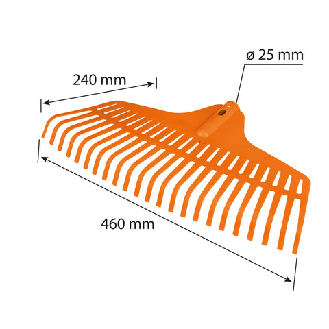 NEO TOOLS 95-043 Lombseprű, műanyag 460x240mm