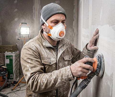 Pormaszk, FFP3 többrétegű, szelepes, erősített pánt, 3db/cs