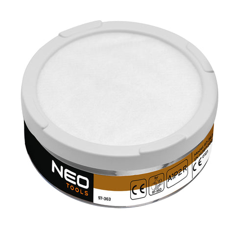 Szűrő, A1P2, oldószerek, festékek, lakkok, ragasztók, por, füst, köd, aeroszolok ellen 97-350-hez