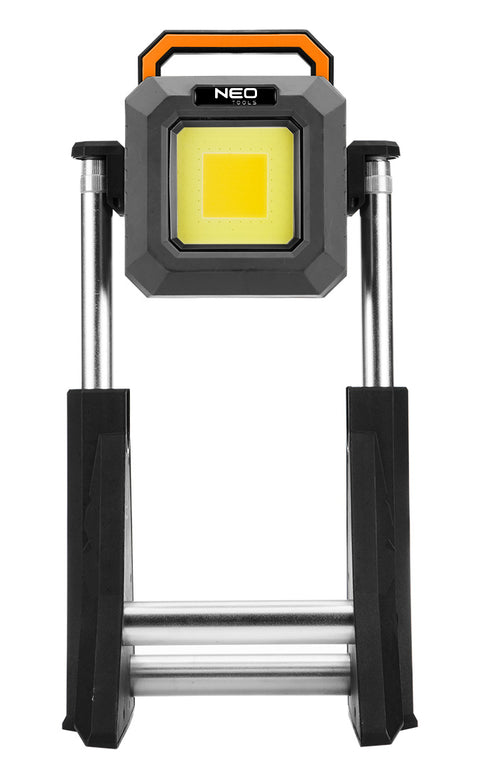 Reflektor, akkus, álló, teleszkópos lábbal, 3000lum