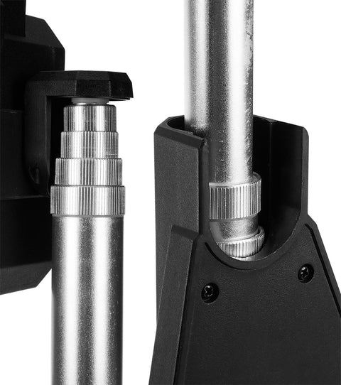 Reflektor, akkus, álló, teleszkópos lábbal, 3000lum