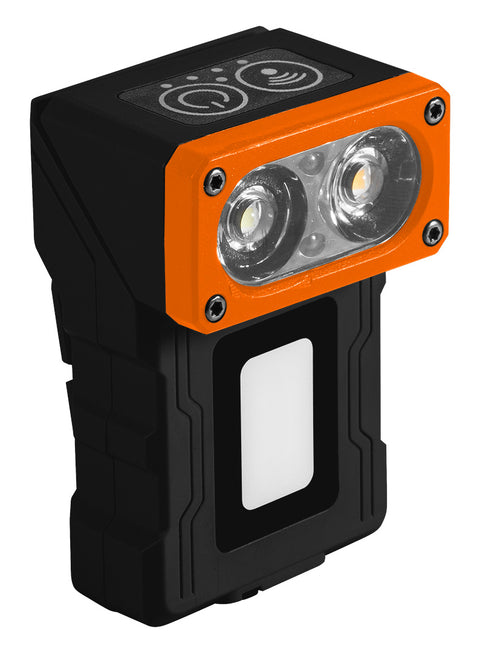 Fejlámpa, akkus, talppal, fejpánttal, tokkal, 500lm